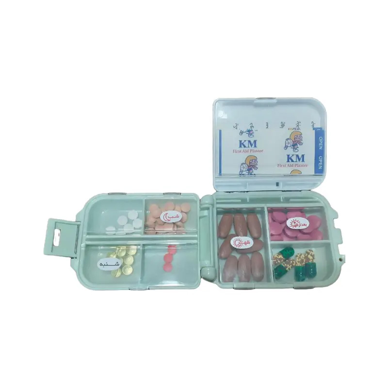 یادآور و نگهدارنده قرص 8 محفظه مدل Health Box
