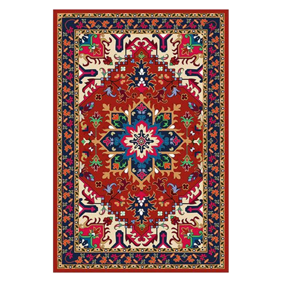 فرش مخمل نادی طرح سنتی کد o146