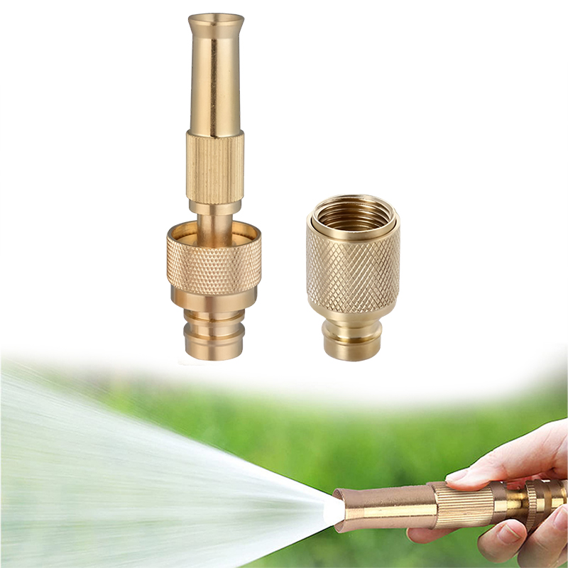 کارواش سرشلنگی برنجی دو تکه