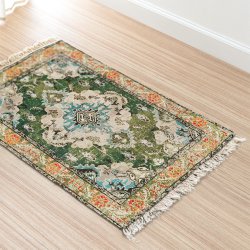 فرش مخمل نادی طرح فانتزی کد M100