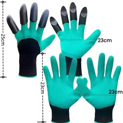 دستکش باغبانی با پنجه سرانگشتی بسته دو عددی